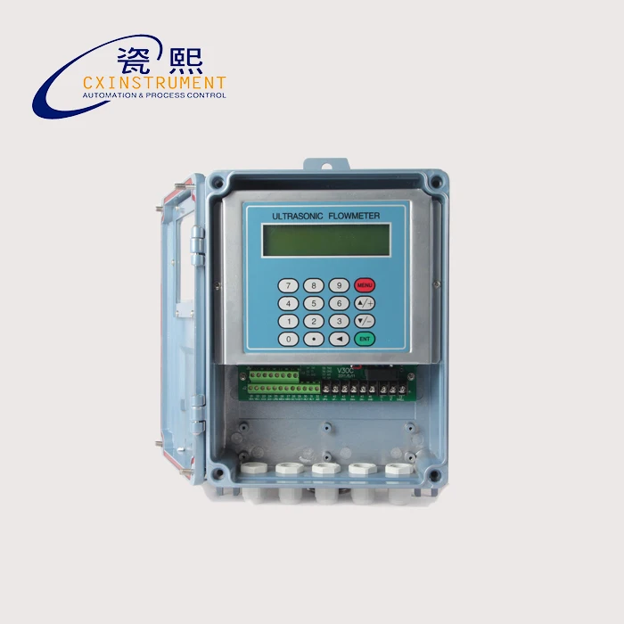 

Cheap Ultrasonic flowmeter DN15~DN100 1% accuracy RS485 communication small sensor Ultrasonic Flow meter