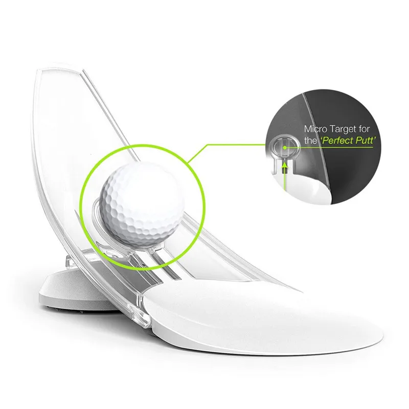Fashion New Golf Putt Trainer Golf Indoor Putting Trainer Outdoor Putt Exercises Reduce Putts Improve Speed