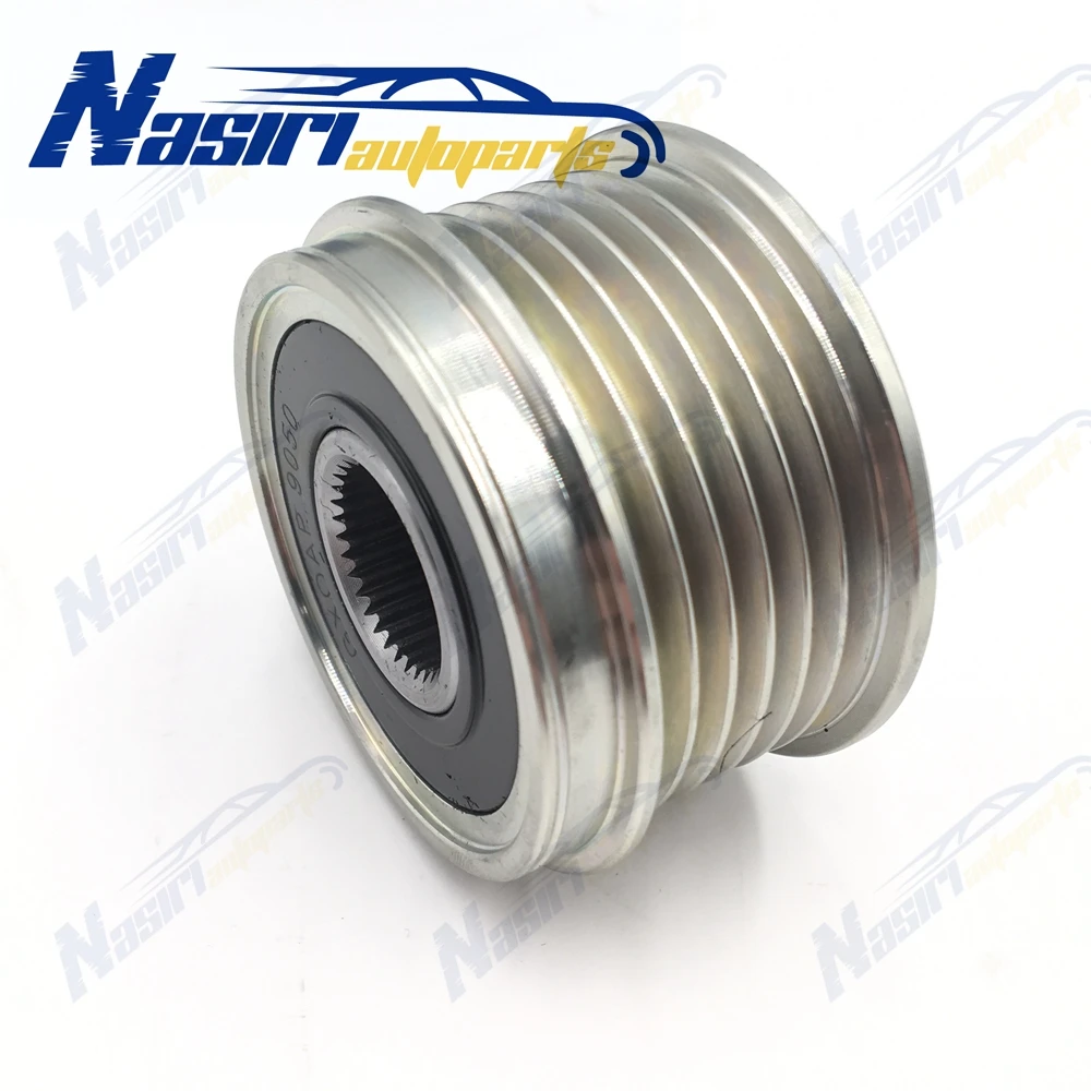 Overrunning Alternator Pulley For Hyundai GRAND SANTA FE ix35 Jaguar XF