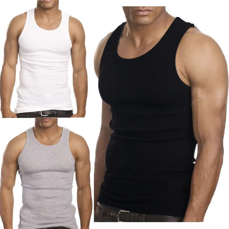 2015 top quality 100 premium cotton a shirt beater ribbed tank top in tank tops 2015 top quality 100 premium cotton a shirt beater ribbed tank top in tank tops
