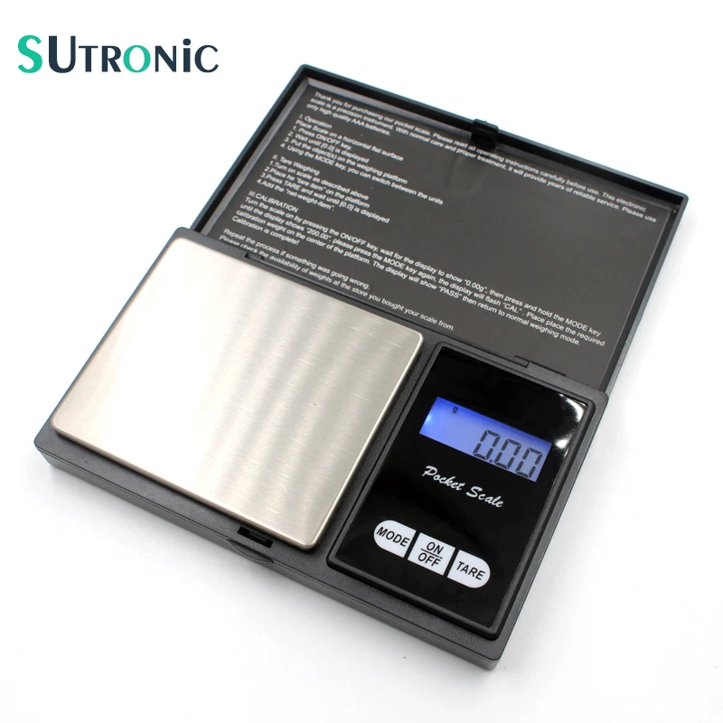 SU02 Precision Digital Scales 100g x 0 01g font b Electronic b font Reloading Powder Grain