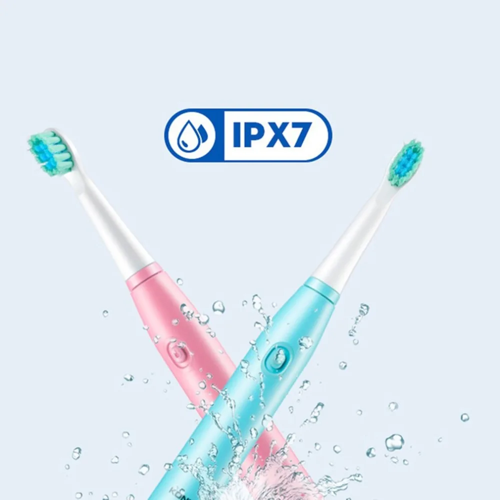 

KONKA KZ-1S Electric Toothbrush Waterproof Battery Operate Ultrasonic Children Oral Product Deep Clean Brushing Tooth Brushes