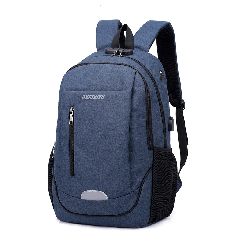 

Canvas Backpacks Men Travel Anti Theft Bag Functional USB Charge Bags Unisex Laptop Rucksack Office Backpack 15inch Male Mochila