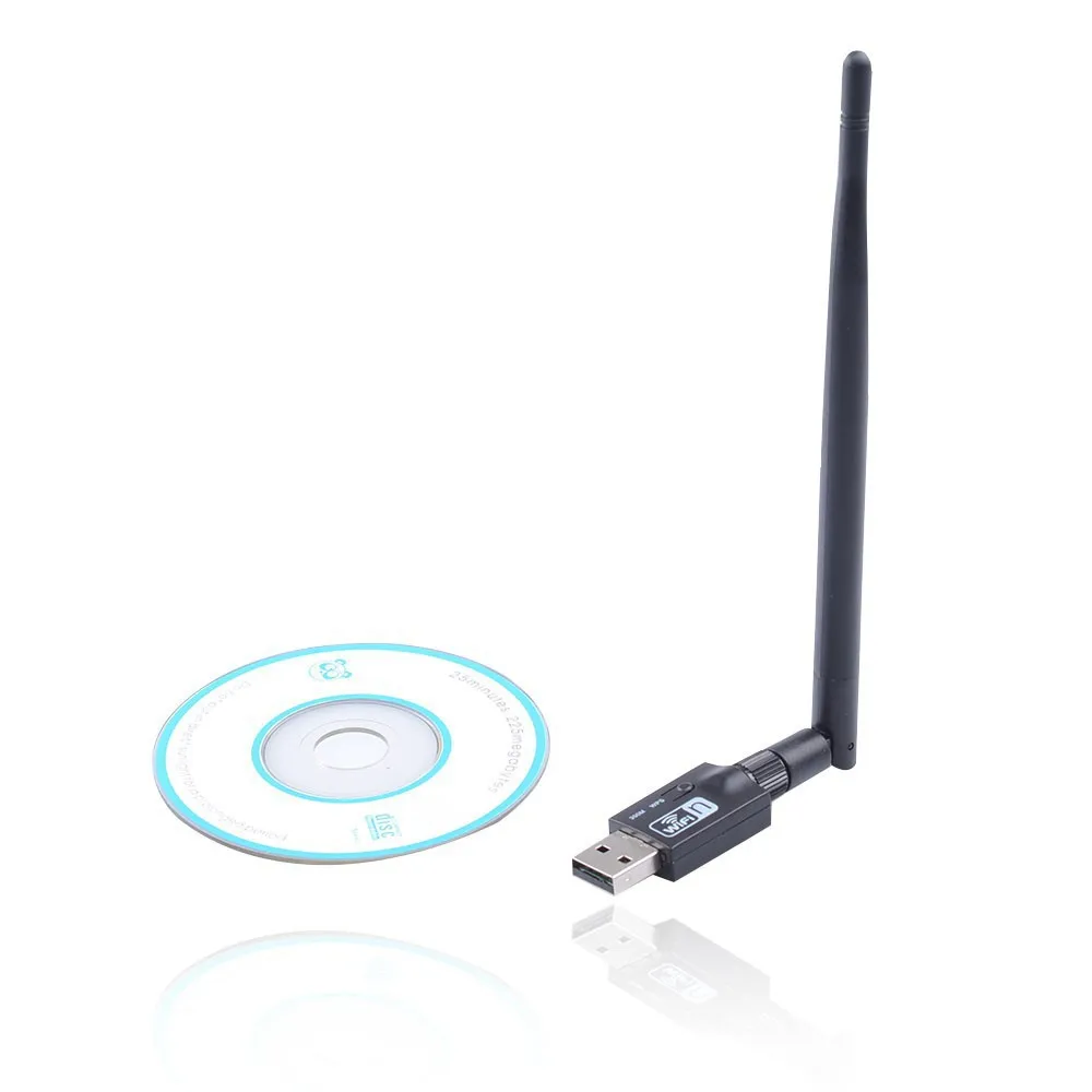 10pcs/lot 300Mbps Mini USB WiFi receiver Wireless Adapter Satellite