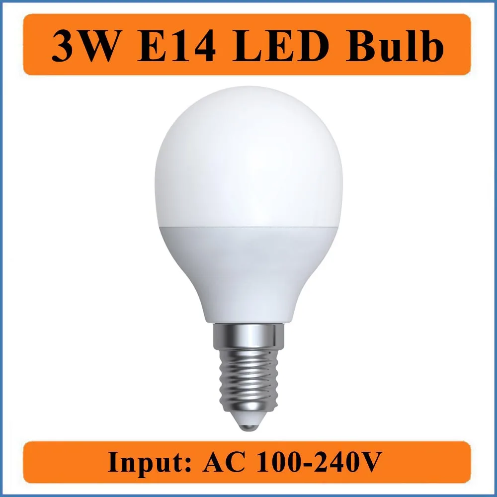 3W E14 Bulb Lamps