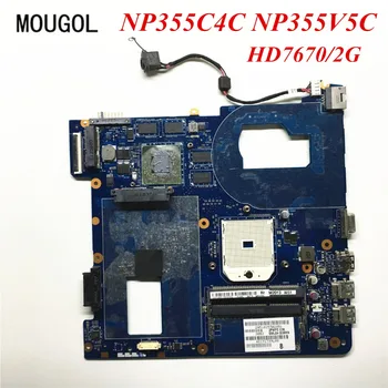 

MOUGOL A+ Quality mainboard For Samsung NP355C4C NP355V5C Laptop motherboard LA-8863P HD7670M/2G 100% Tested