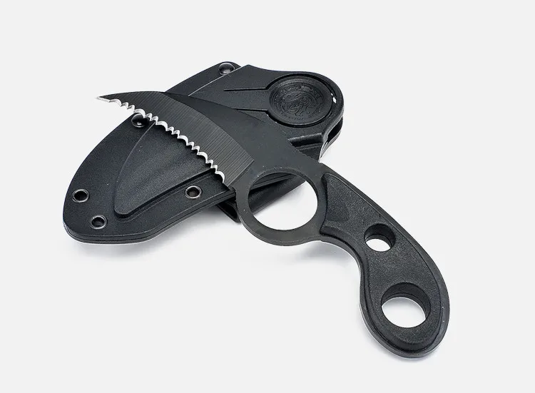 HS инструменты зубчатые карманные Боуи Karambit нож Открытый Кемпинг Медведь коготь с прохладной оболочкой режущий инструмент