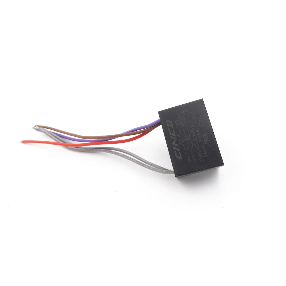 CBB61 4 5 мкФ + 250 V проводов конденсатор моторного двигателя Электрический