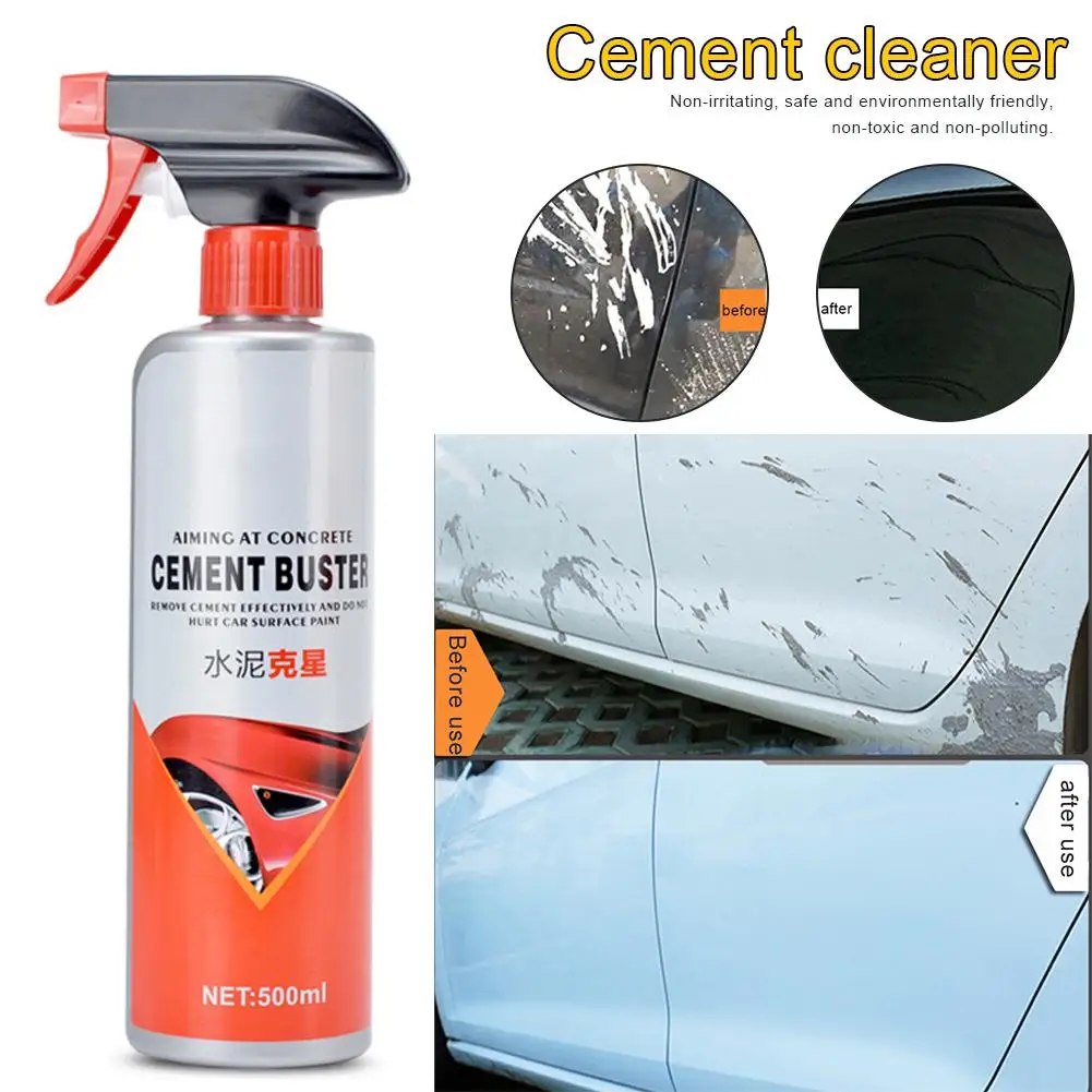 500ML Car Paint Wheel Hub Cement Remover Surface Lime Concrete Dissolution Cleaning Agent Glass Coating Ceramic |