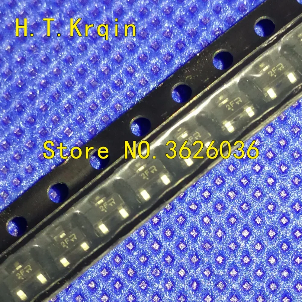 

100PCS MMBT2907ALT1G MMBT2907 Mark 2F SOT23 SOT-23 PNP General Purpose Amplifier 0.8A 60V