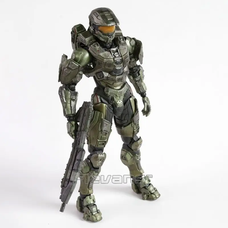 Новая классическая Sci Fi Игра № 1 главный HALO 5 guardions Play Arts Kai 26 см фигурка