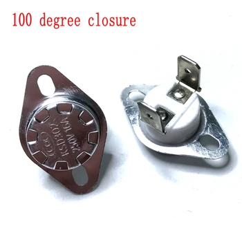 

10PCS KSD302 100 C NC Temperature Switch Common Temperature Cabriole 100 Degree Closure 16A250V Normally Closed KSD301