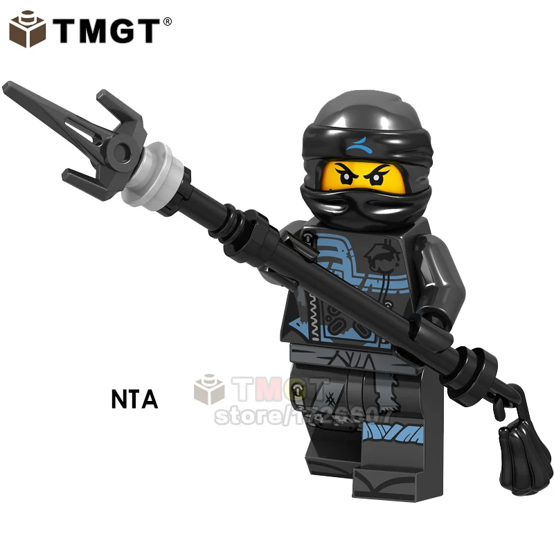 Один фильм Nya Jay Zane и Kai Wu Lord Garmadon Snike с оружием строительные блоки игрушки для детей