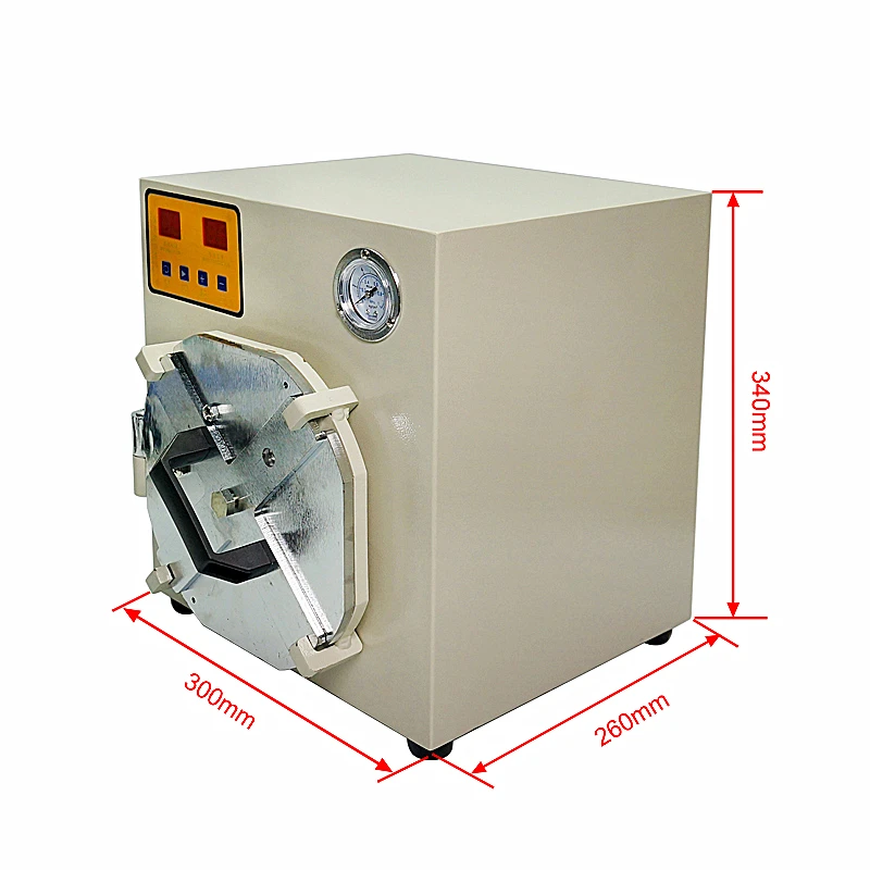 TBK 8 inch auto air lock 952A mini digital Bubble defoam machine for LCD screens