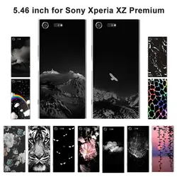 Силиконовый чехол для sony Xperia XZ Premium чехол для Xperia XZ Premium Monten окрашенный мягкий телефон для sony XZ Premium Coque