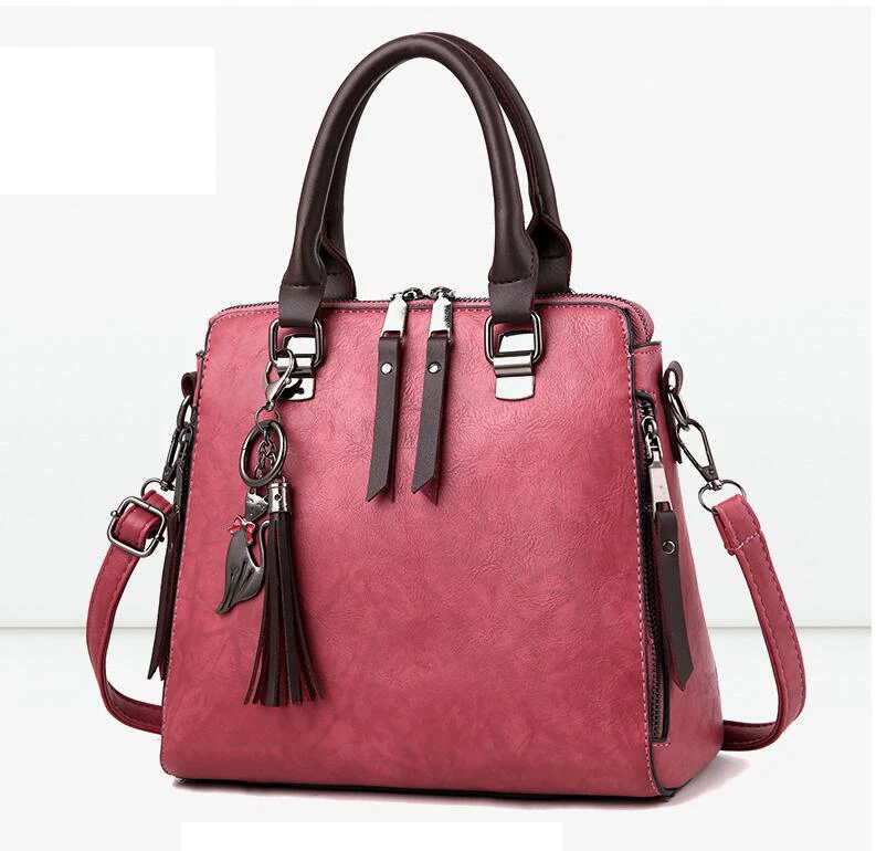 Женская сумка известного бренда из искусственной кожи, женские сумки, роскошная сумка на плечо, Большая вместительная сумка через плечо, Женская Повседневная Сумка-тоут LB753