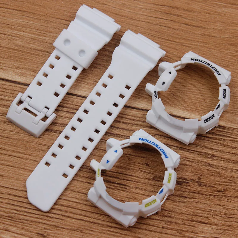 Watch accessories Suitable for Casio GSHOCK GA-400-1GBA-400 strap case resin rubber plastic strap case Men's women's watch band Watch accessories Suitable for Casio GSHOCK GA-400-1GBA-400 strap case resin rubber plastic strap case Men's women's watch band