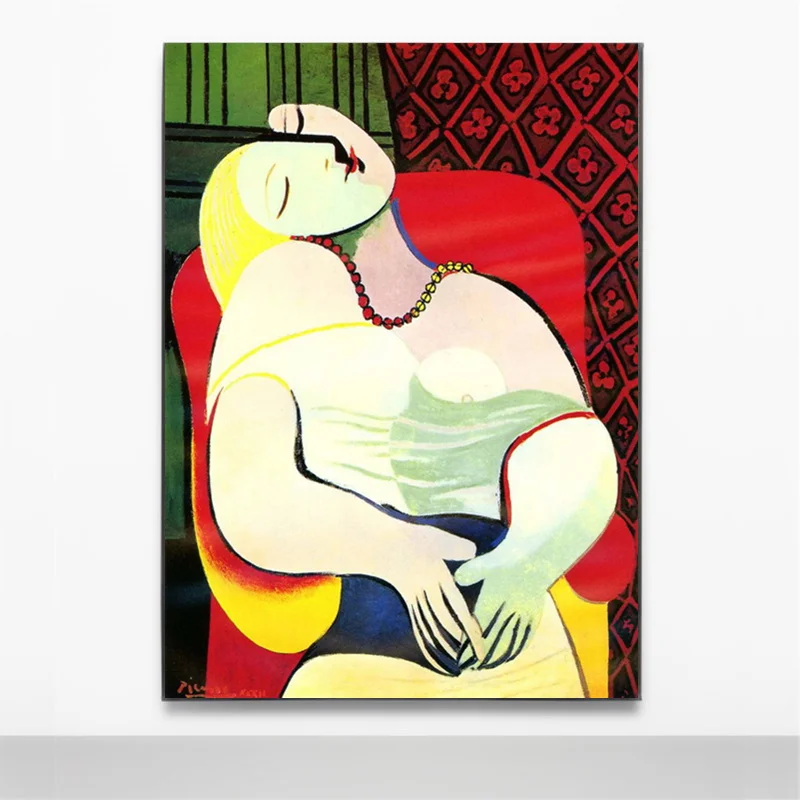 

Picasso Painting Canvas Printings Home Decor Living Room Poster Modern Abstract Wall Art Oil Painting Picture Unframed