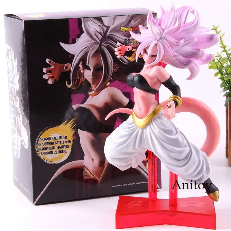 Android 21 Battle Ver. Figure Action Game Dragon Ball Fighter Z PVC Collection Model Toy Dragonball Gift for Kids - Цвет: with retail box