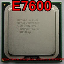 Процессор Intel Core 2 Duo процессор E7600 3,06 ГГц/3M/1066 МГц двухъядерный разъем 775 Быстрая