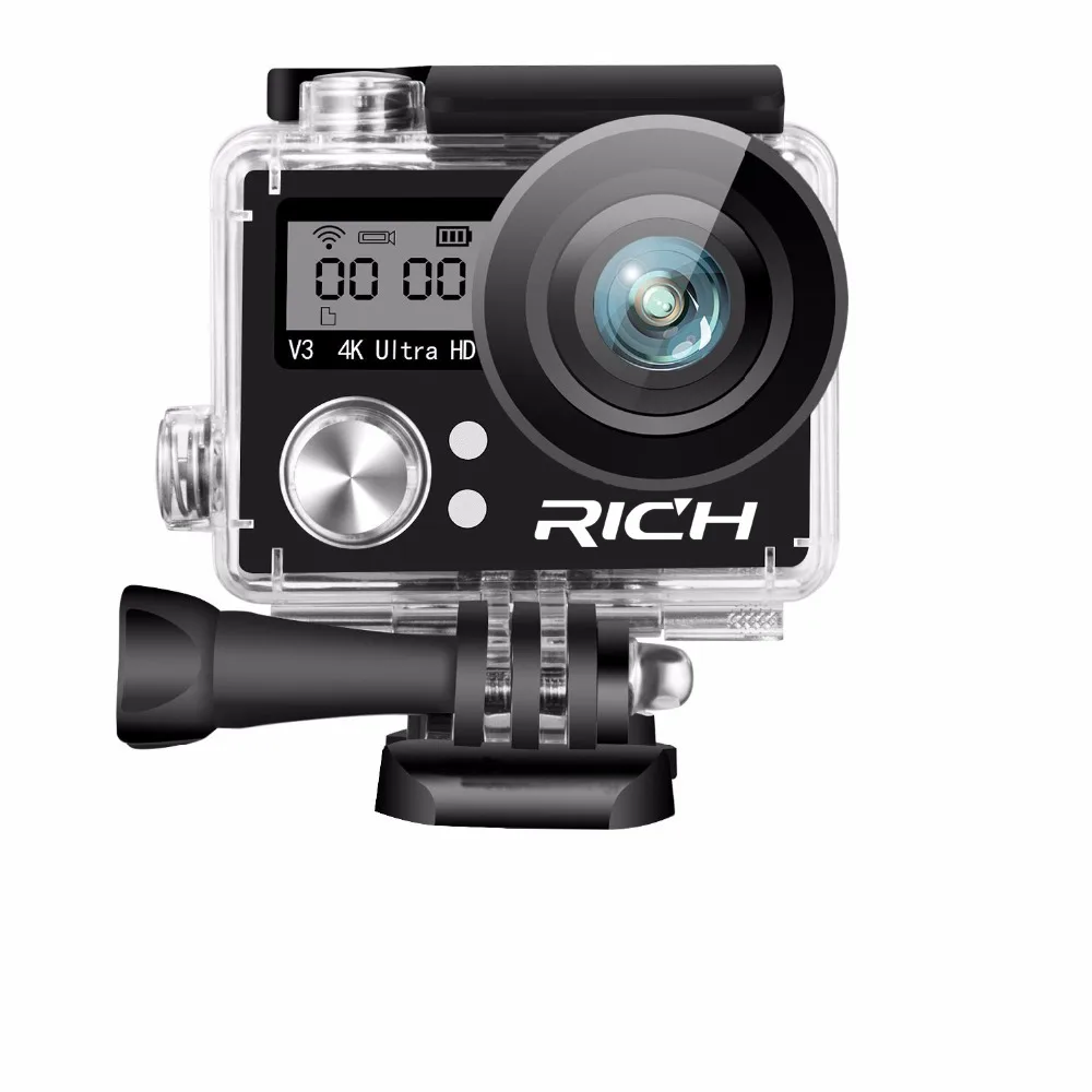 Hot Ultra HD 4K wifi action camera 1080p HD 60fps Diving 30M waterproof