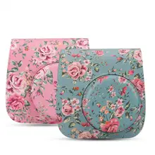 2 colors PU Protective Camera Case Bag with Shoulder Strap for Fuji Fujifilm Instax Mini 8/8+/9