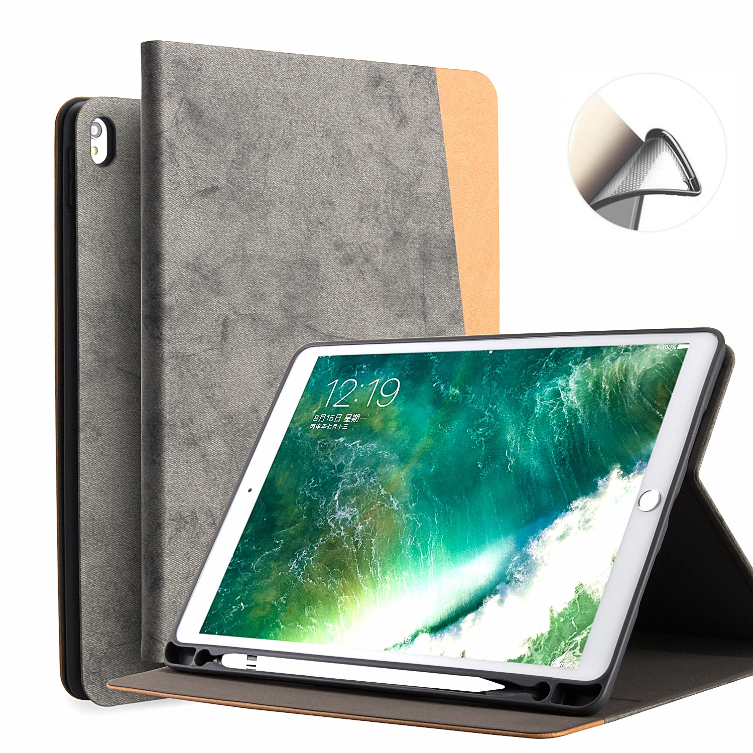 Voor Ipad Pro 10 5 Case Pu Leather Slim Smart Cover Met Auto Sleep Wake Voor Apple Ipad Pro 10 5 Inch 2017 Nieuwe Smart Cover For Ipadcover For Apple Ipad Aliexpress