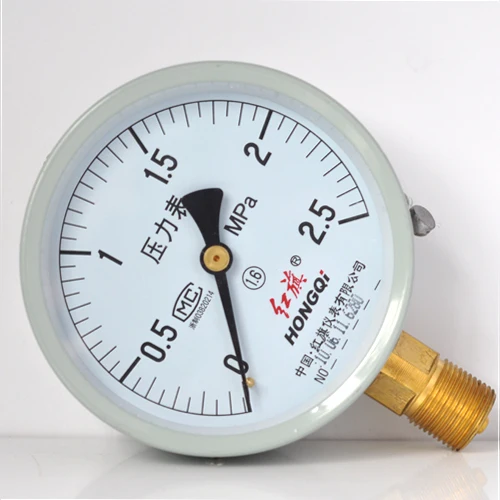Umum Alat Pengukur Tekanan Minyak Hidrolik Alat Ukur Tekanan Udara Y 150 0 60mpa Pressure Gauge Hydraulic Pressure Gaugeair Pressure Gauge Aliexpress