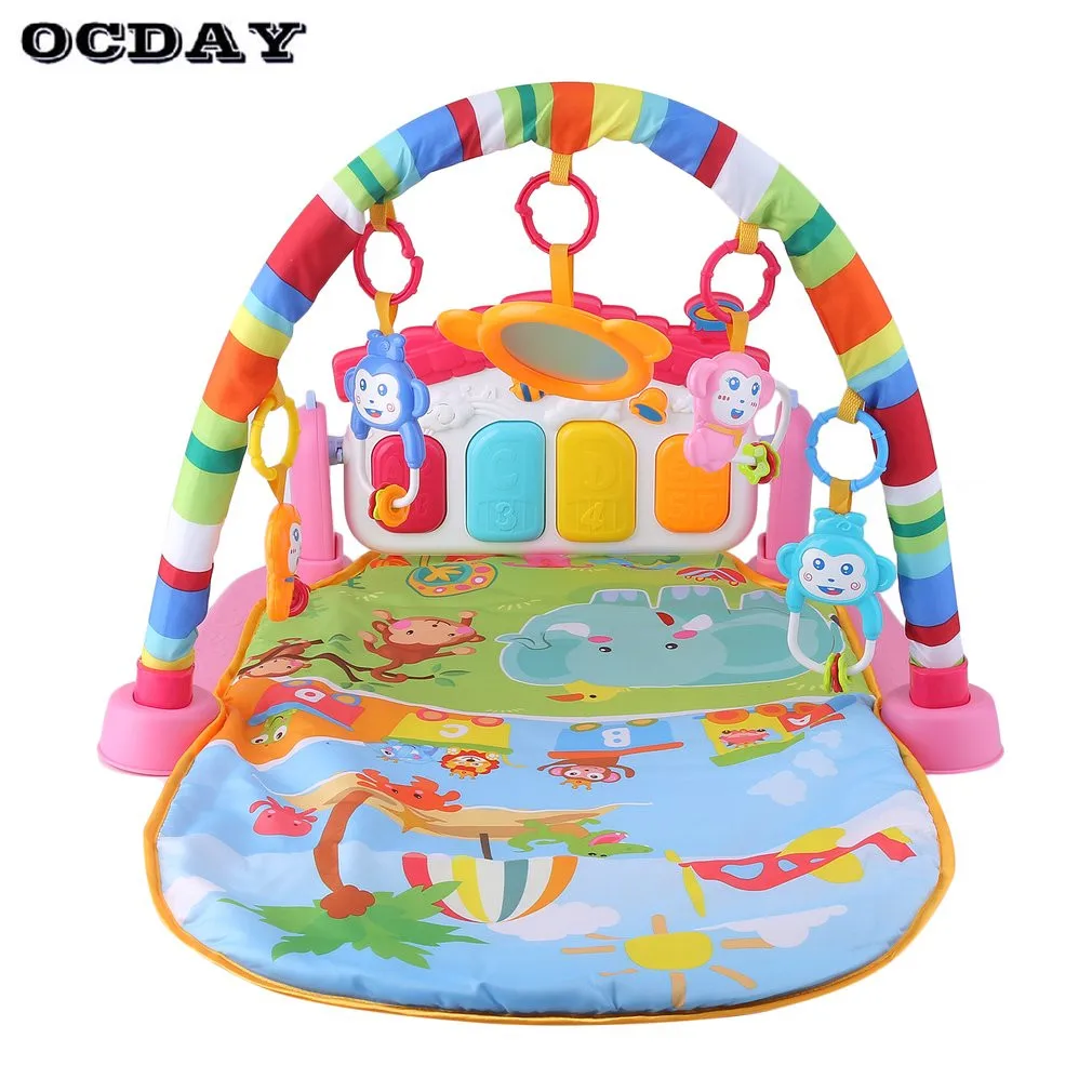 Tapetes de Jogo infantil mat música com teclado Game Blanket : Developing Rug Carpet