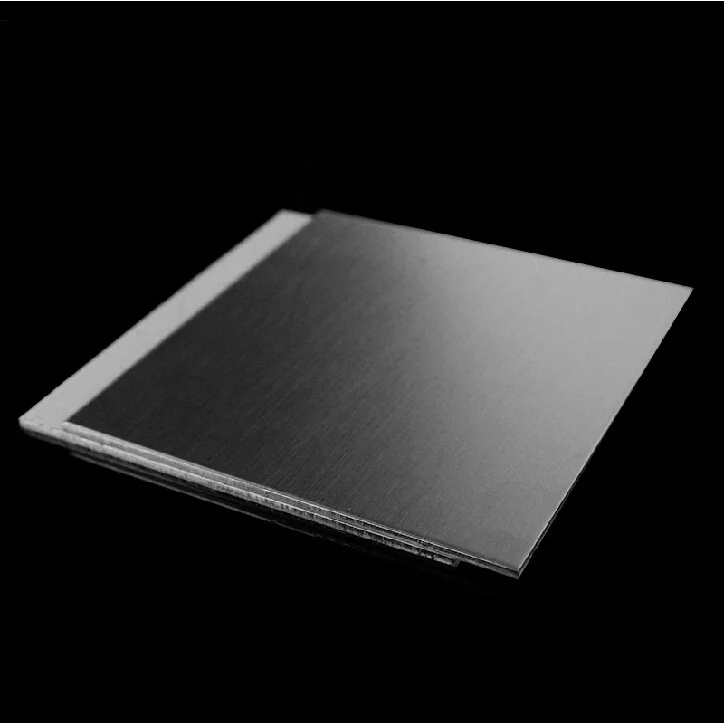 3x100x100mm SS304 stainless steel sheet Metal Plate All Size in stock customize cut cnc metal work