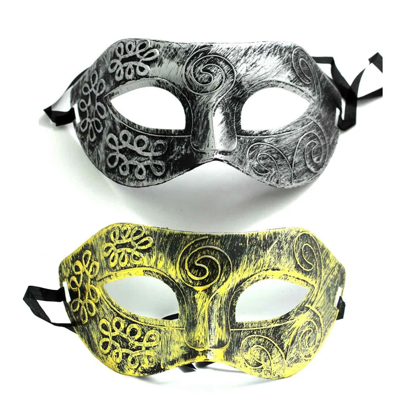 

Unisex Roman Gladiator Half Face Mask Masquerade Carnival Party Cosplay Eye Mask