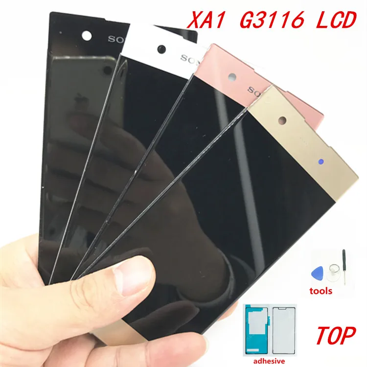 5 0 &quotОригинальный дисплей для SONY Xperia XA1 ЖК сенсорный экран с рамкой XPERIA G3112 G3116