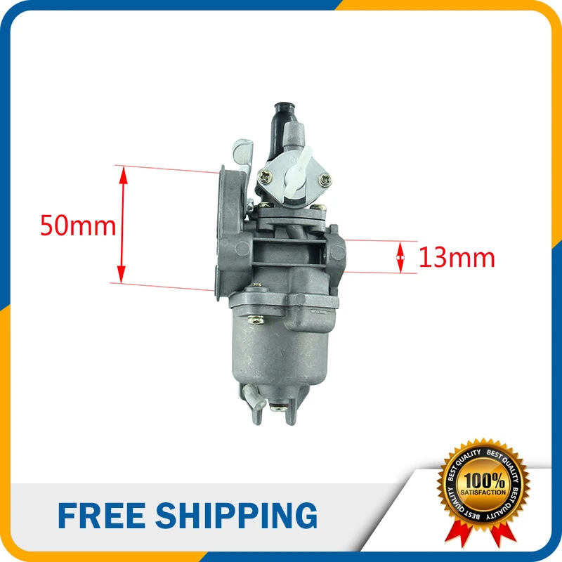 

HK-151 49cc Carburetor 40-6 13mm 2 stroke carburetor for 49cc air-cooling Mini Pocket ATV Quads Mini Dirt Bike Scooter
