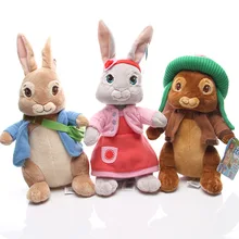 30cm Moive Peter Rabbit Plush Toys Doll Lily Benjamin Peter Bunny Rabbit Plush Soft Stuffed Animals Toys for Children Kids Gifts