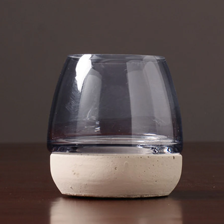 

Votive Tealight Candle Holders Glass Christmas Nordic Vintage Photophore Verre Candlestick Crystal Candle Holder Stand 50