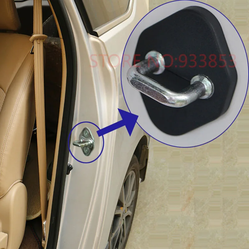 Car Door Lock Protecting Cover For Elantra 4pcs/setin Auto Fastener