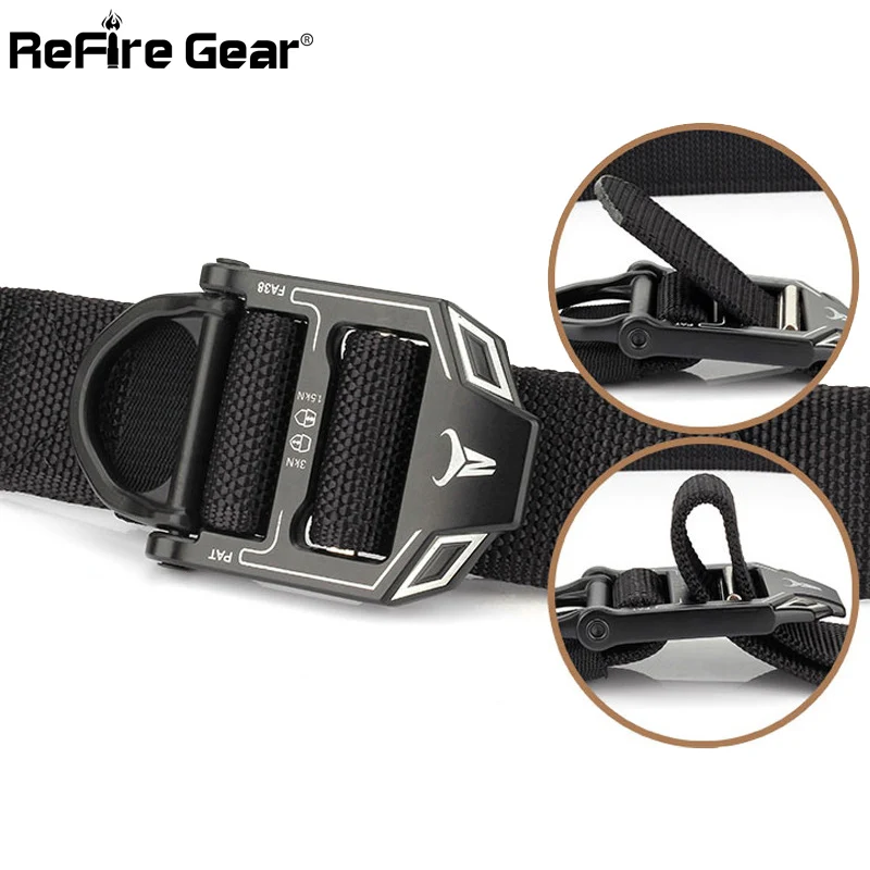 ReFire Gear военная техника тактический ремень для мужчин SWAT американские солдатики