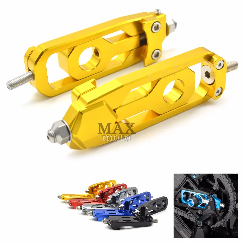 Motorcycle accessories motorbike CNC Rear Axle Spindle Chain Adjuster Tensioners Catena for yamaha MT-09 tracer FZ-09 FJ-09 mt09