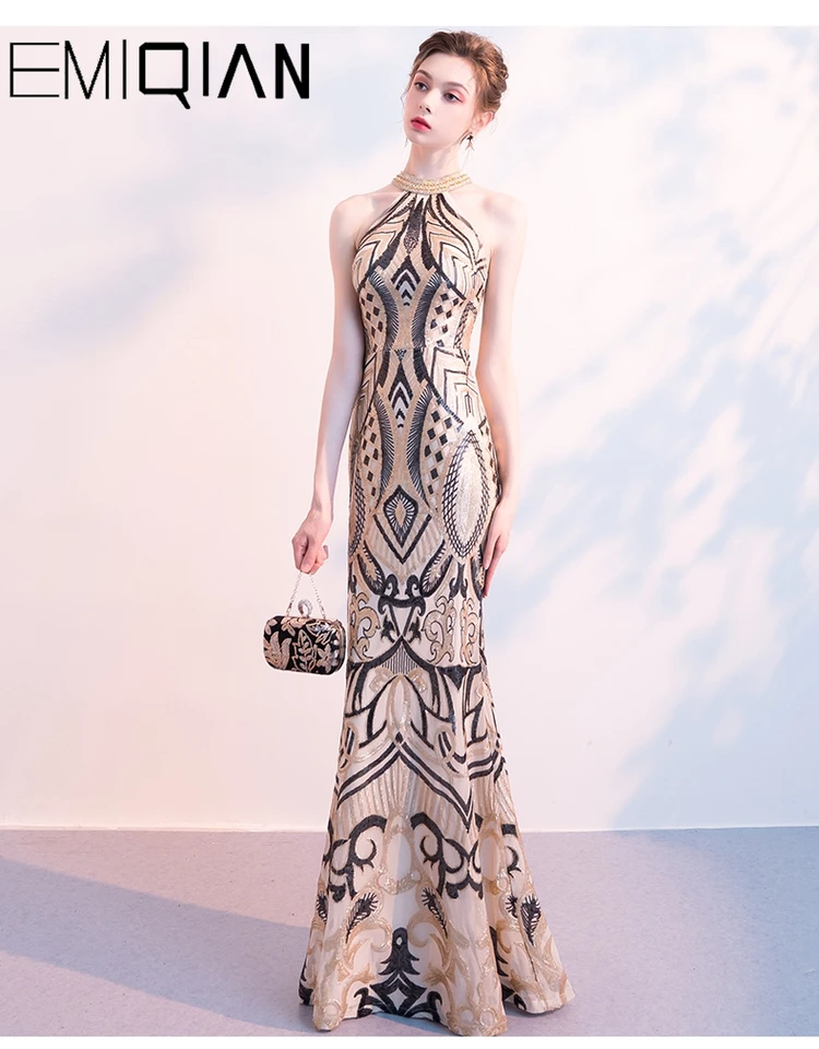 gold pageant gown