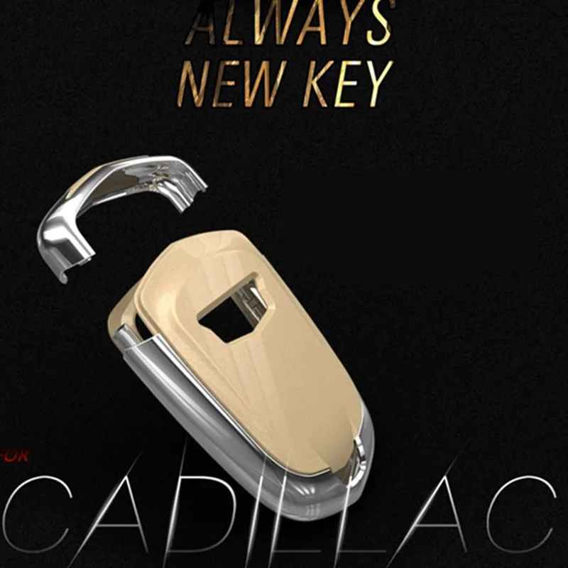 Ключ чехол в виде ракушки сумка брелок держатель для Cadillac ESV Cadillac Escalade CTS XTS SRX от АТС CT5 XT5 XT6 пульт дистанционного управления смарт-ключ