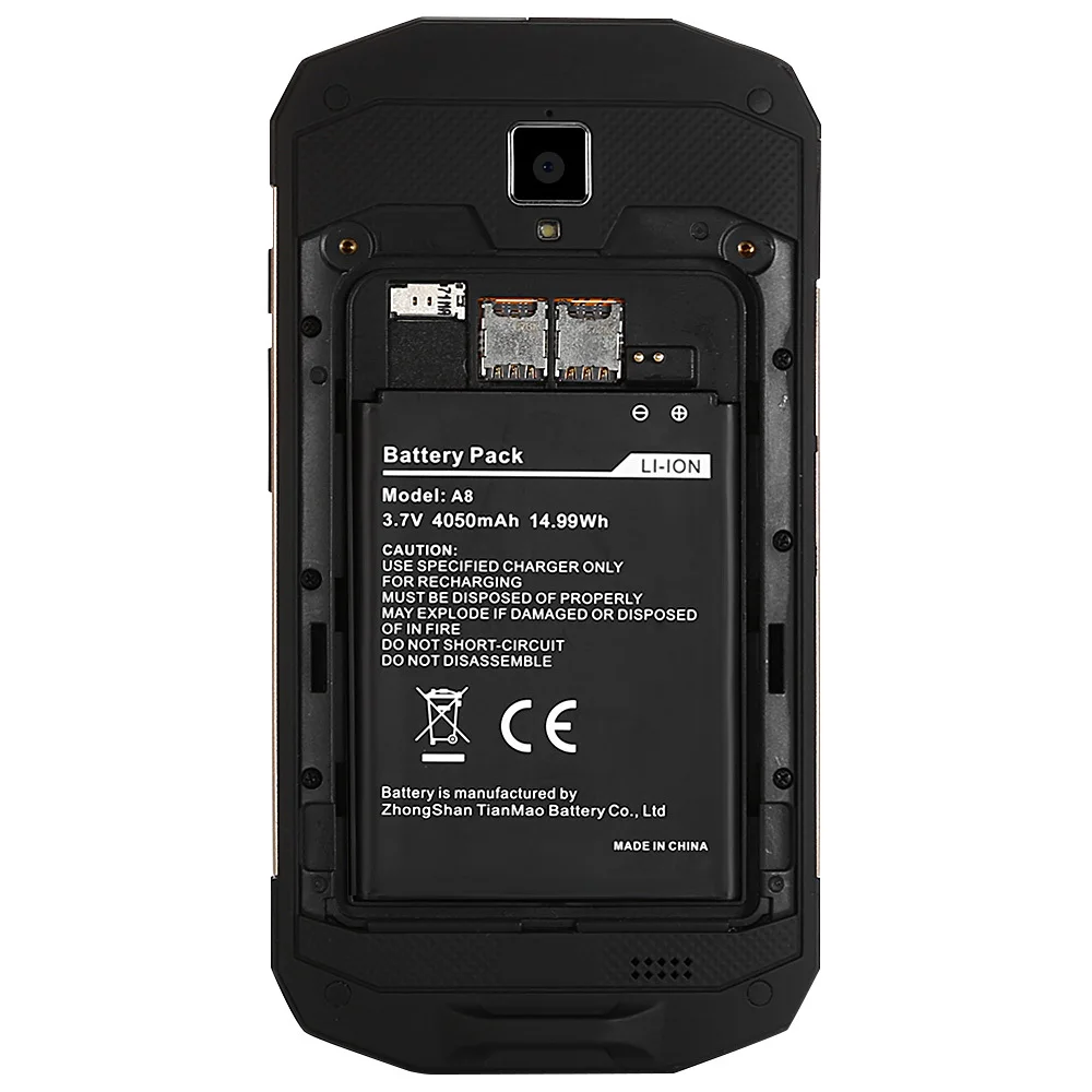 AGM A8 смартфон 4 Гб 64 IP68 Водонепроницаемый Android 7 0 телефон MSM8916 четырехъядерный 5
