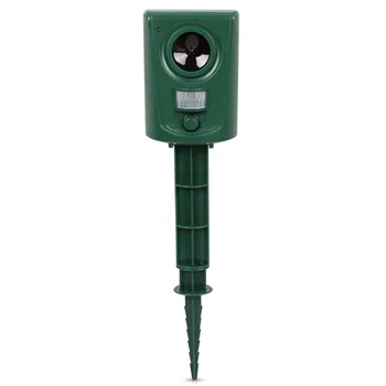 

Ultrasonic Animal Bird Repeller IPX4 Waterproof PIR Sensor LED Light Outdoor Bird Mouse Cat Expeller Ultra Sonic Repellent
