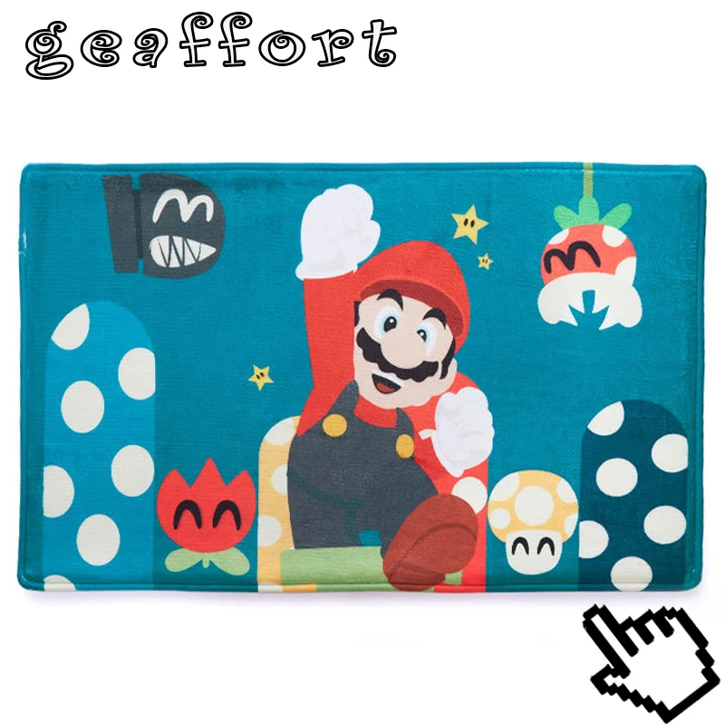 2016 0085 home decoration RASCHEL super mario 40*60cm bathroom mats