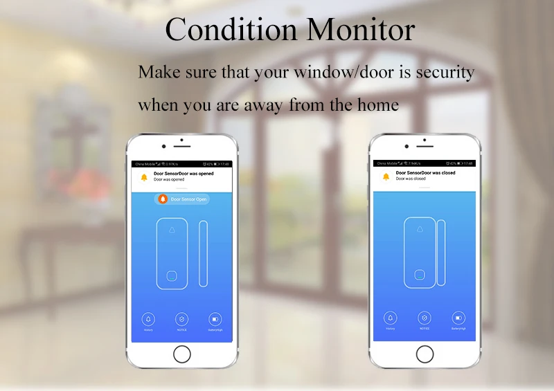 Wi-Fi магнитный датчик двери умный жизнь беспроводной окно открытая сигнализация детектор с перезаряжаемой батареей приложение Tuya оповещение домашней безопасности