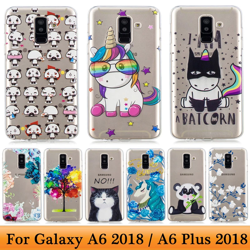 

For Samsung Galaxy A6 Plus 2018 A 6 A6Plus Silicone Case For Galaxy A6 Plus 2018 Cover Shockproof TPU Case For Samsung A6 2018