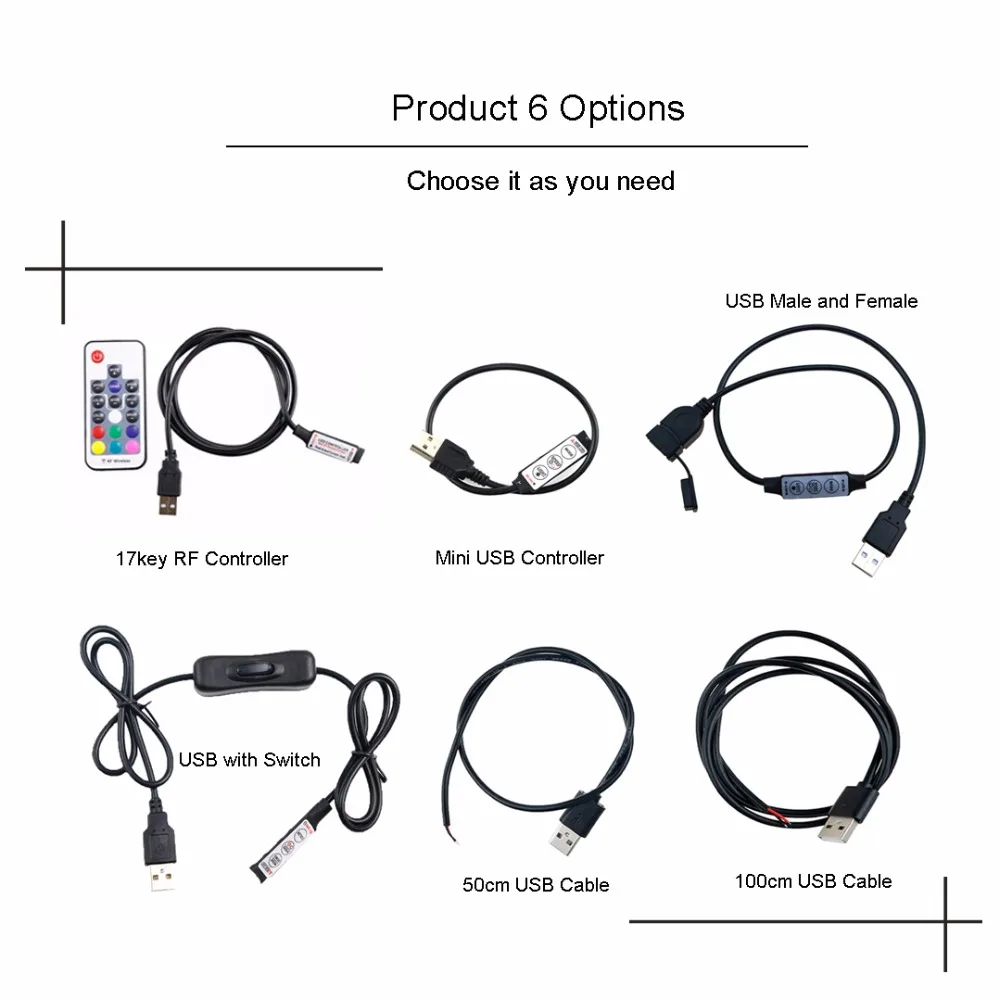 Светодиодный мини контроллер RGB USB беспроводной дистанционный RF 5 В 24 для 3528 5050