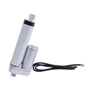 

12V 10mm/s=0.4inch/s speed 100mm 750N=75KG=165LBS lift 100mm=4inch stroke DC electric linear actuator