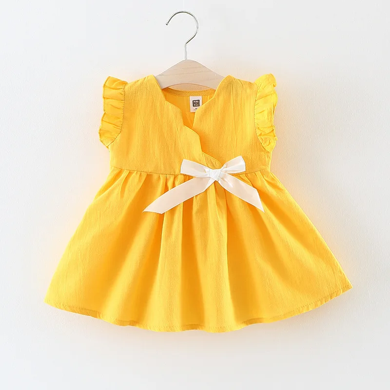 

2018 New Summer Baby Girl Dress Princess Girls Birthday Party Dresses Infant Toddler Clothes Vestido Baby Girls Clothing 1-3Y