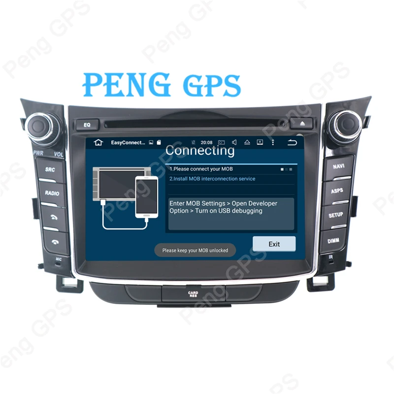 Best Android 9 Car Player GPS Navigation For Hyundai I30 Elantra GT 2012+ 2DIN Car CD Player Headunit Multimedia Radio Tape Recorder 5