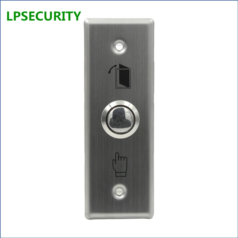 Дверной замок LPSECURITY из нержавеющей стали кнопка выключения переключатель без COM